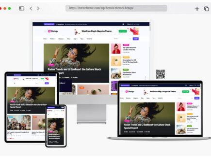 benqu news magazine wordpress theme