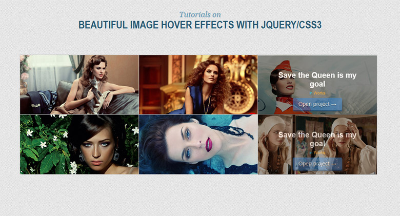 CSS3 Image Hover Effects