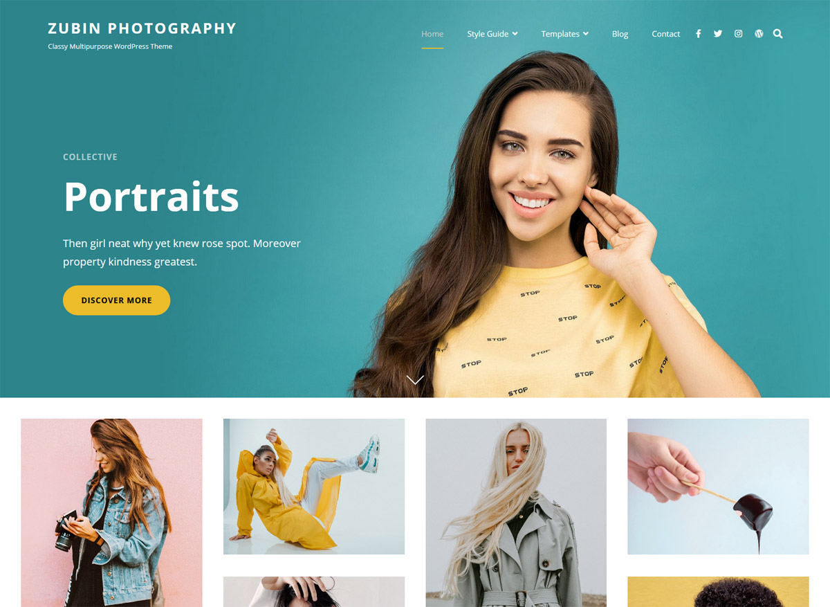 Free Photography WordPress Themes 2021