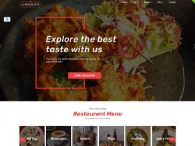 Free Restaurant WordPress Themes 2021