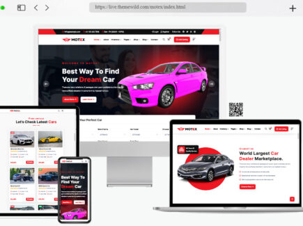 motex car dealer automotive html template