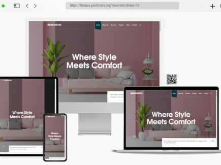 renovatio wordpress themes for interior decorators