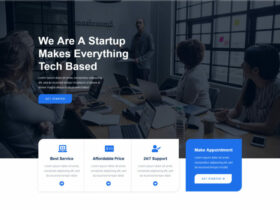 startupzy free business wordpress theme