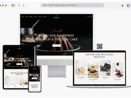 xocora bakery wordpress theme