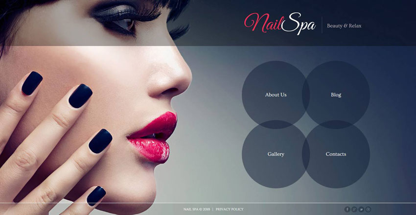 beauty salon joomla templates 1